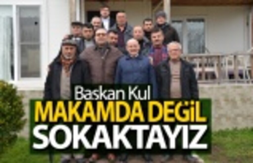 Kul vatandaşların sofrasına misafir oldu