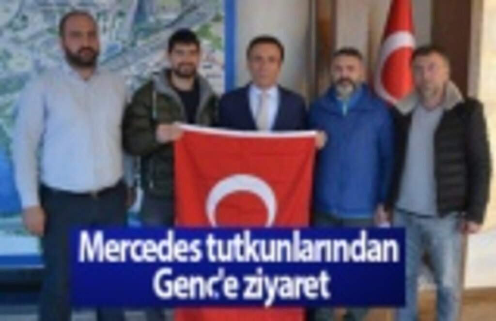 Mercedes tutkunlarından Genç'e ziyaret