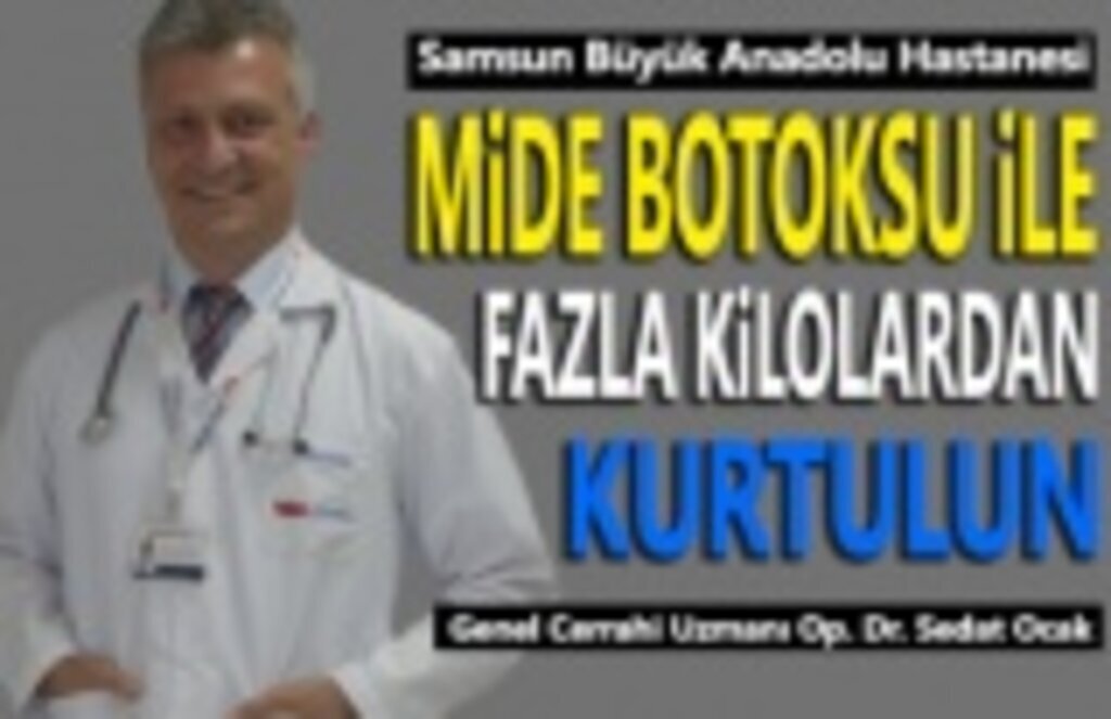 Mide Botoksu ile kısa sürede kilo verebilirsiniz