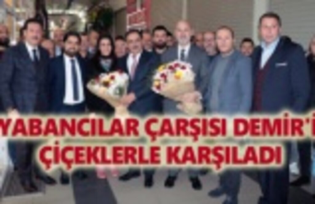 Mustafa Demir Yabancılar Çarşısı'nda