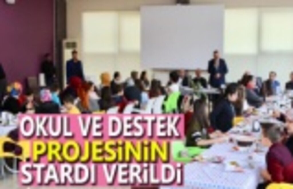 Okul ve Destek Projesi Bafra'da Start Verdi