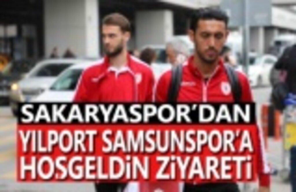 Sakaryaspor yönetiminden Yılport Samsunspor’a hoşgeldin ziyareti