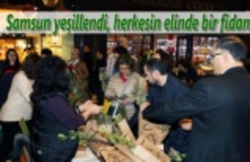 Samsun'da 2019 fidan toprakla buluşacak