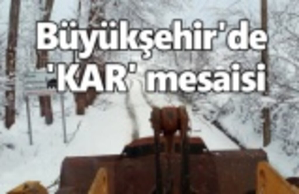 Samsun'da kar alarmı!