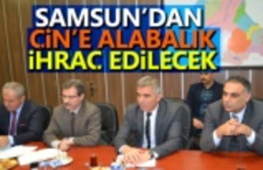 Samsun'dan Çin'e Alabalık İhraç Edilecek