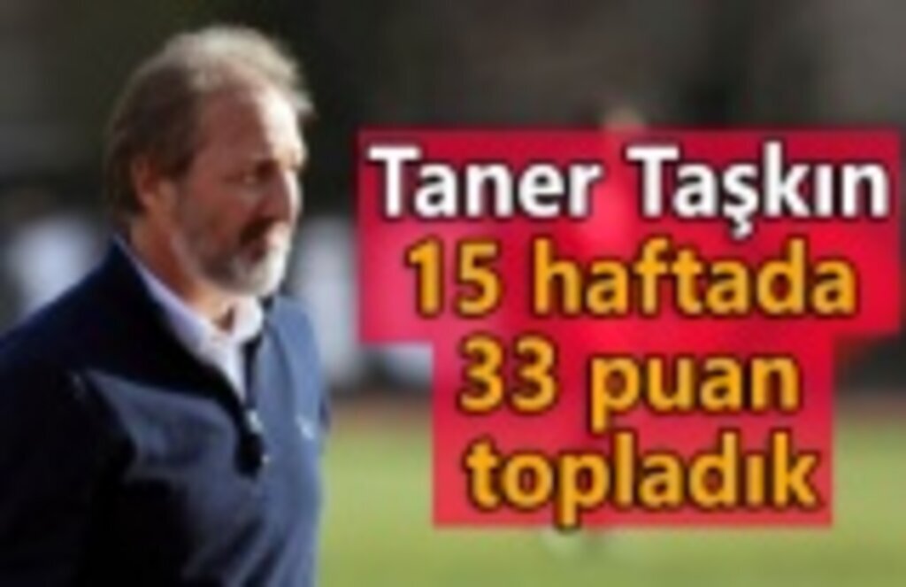 Samsunspor15 haftada 33 puan topladı