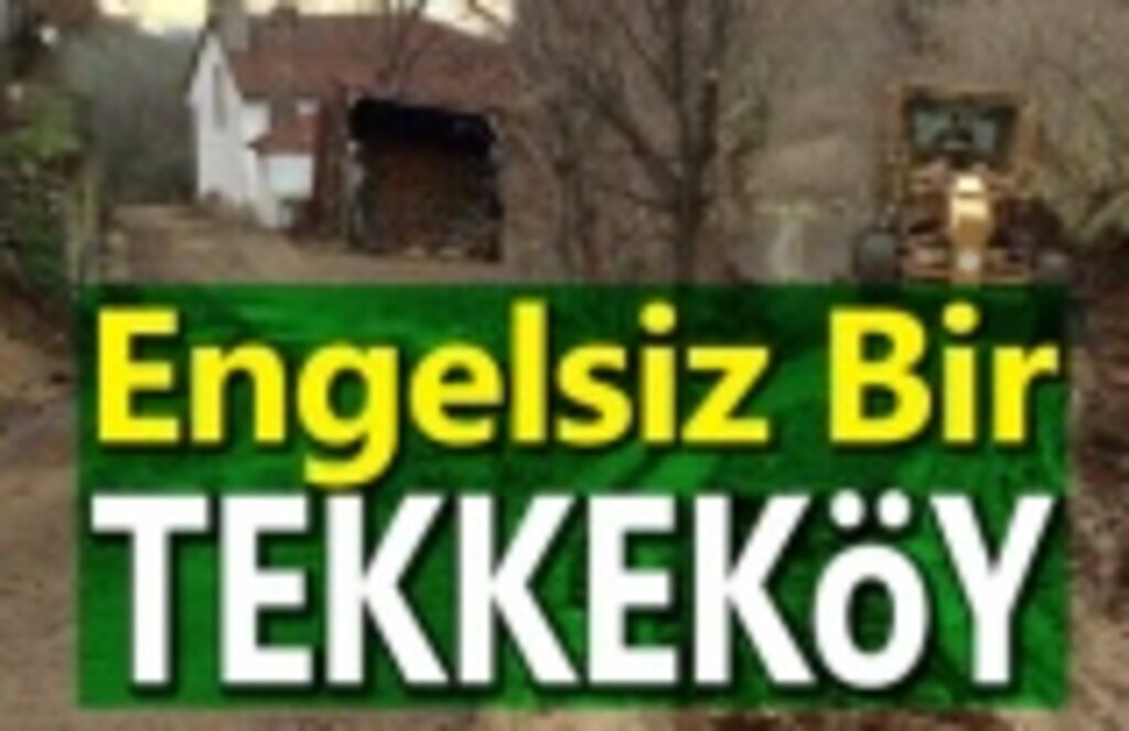 Tekkeköy'de Engelleri Kaldıran Yol