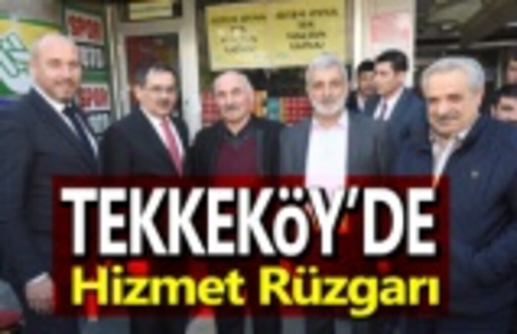 Tekkeköy’de Değişim Sürüyor