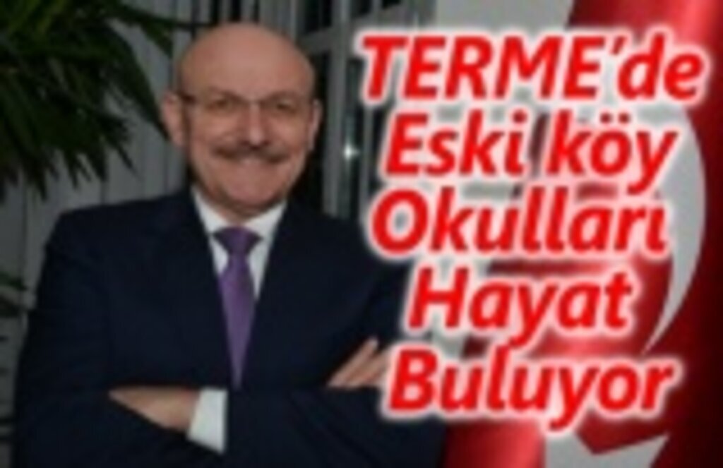 Terme’de köy konağı çalışmaları