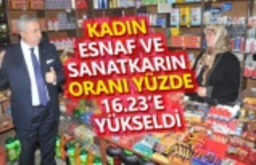 Ülkemizin Kalkınması İçin Kadın Esnafın Artması Sevindirici