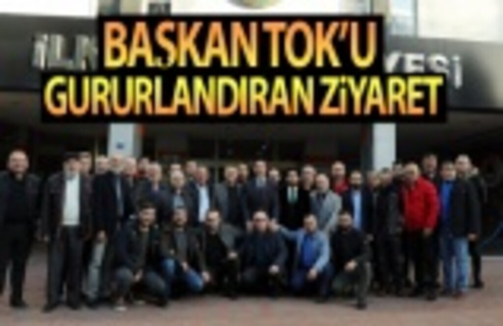 Yabancılar Pazarı Esnafından Başkan Tok'a Destek