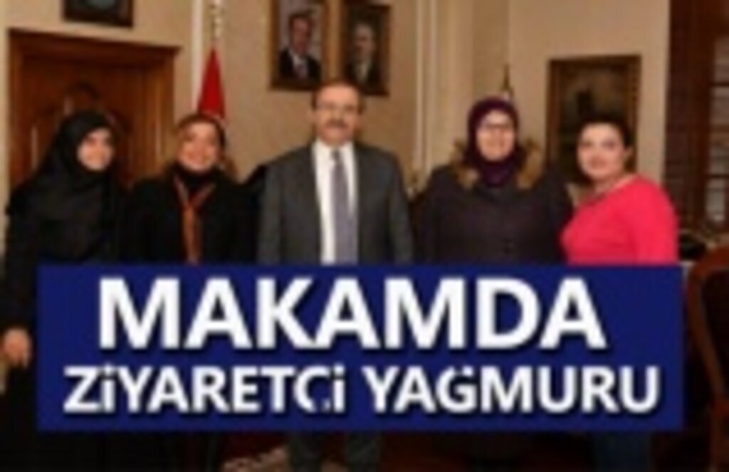 Zihni Şahin'e ziyaretçi akını