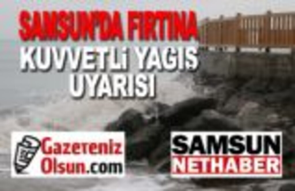 16 Ocak Çarşamba Samsun hava durumu