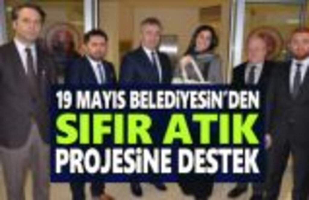 19 Mayıs Belediyesinden Sıfır Atık Projesine Destek