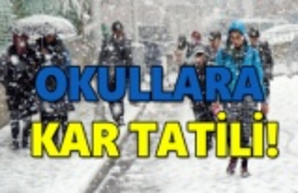 7 Ocak Pazartesi Samsun'da okullara kar tatili yapılan ilçeler