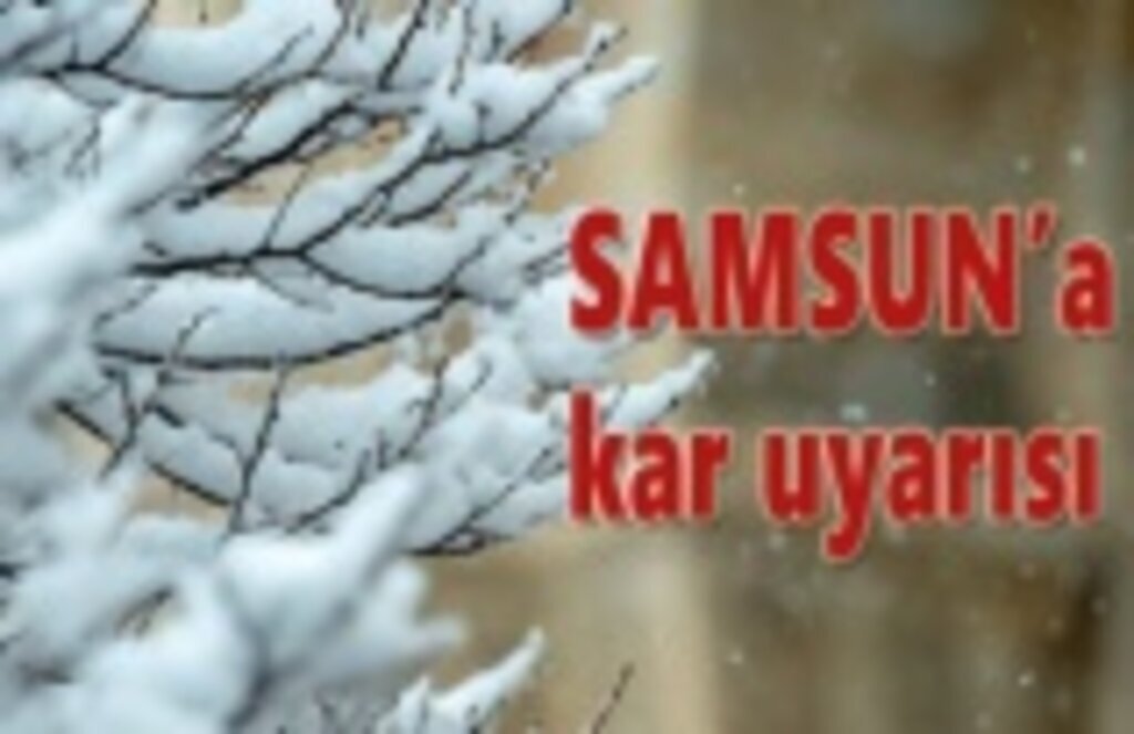 9 Ocak Samsun hava durumu