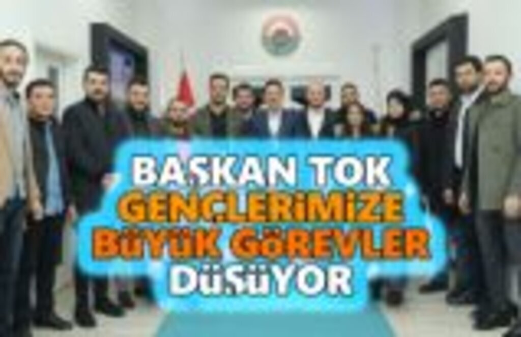 Ak Parti İlkadım Gençlik Kolları Tok'u Ziyaret Etti