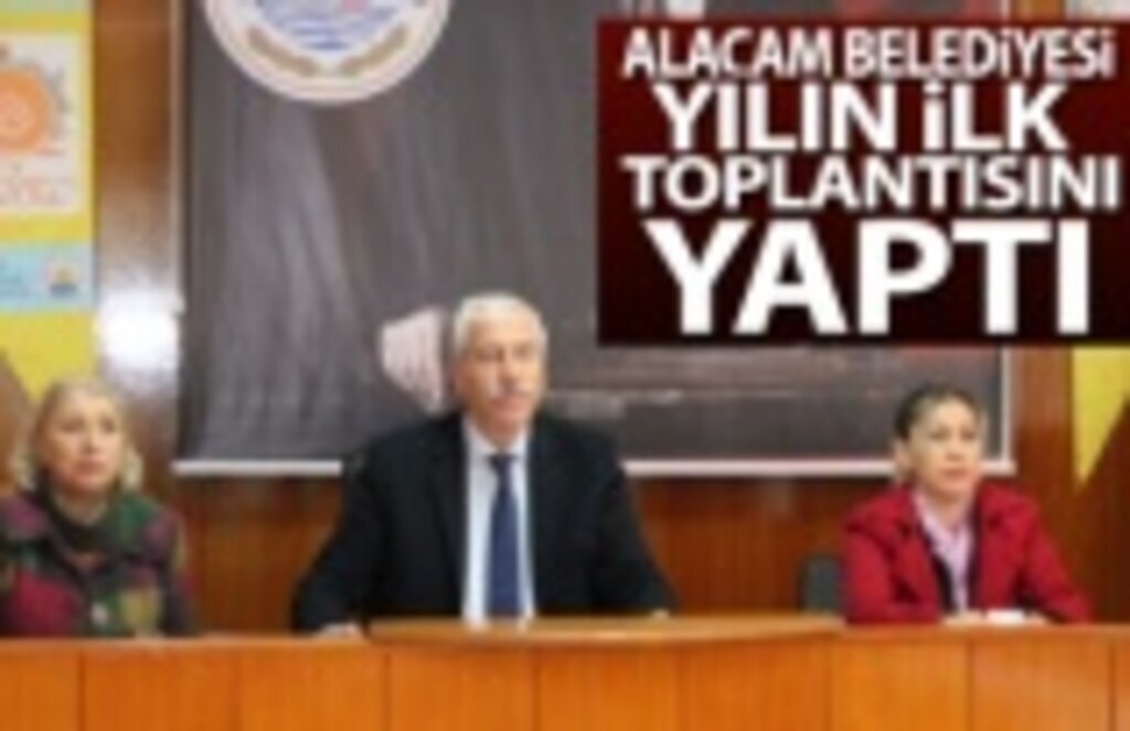 Alaçam Belediyesi Yılın İlk Meclis Toplantısını Yaptı