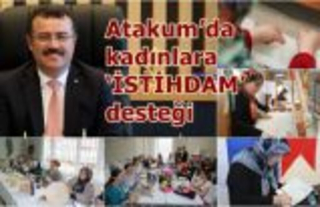 Atakum'da kadına büyük değer veriliyor