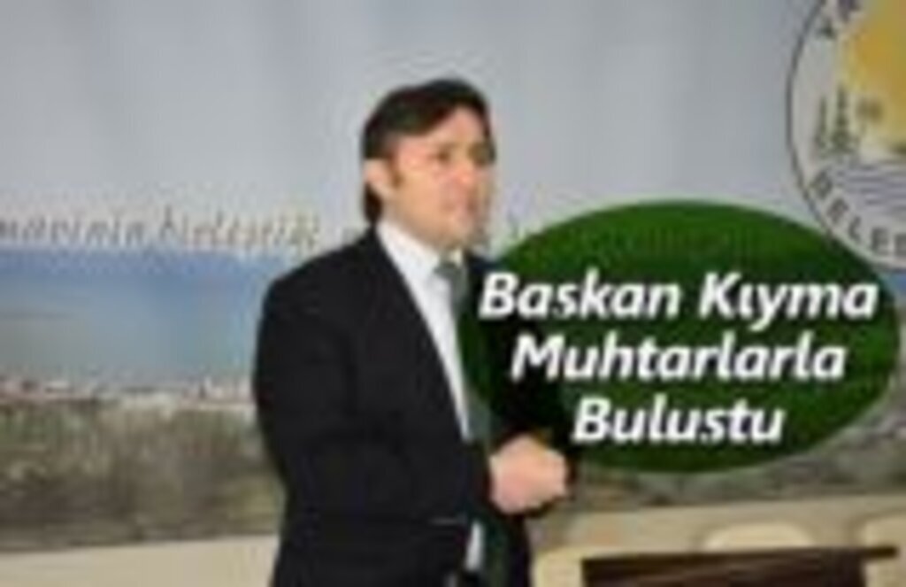 Başkan Kıyma Ocak Ayı Muhtarlar Toplantısını Yaptı