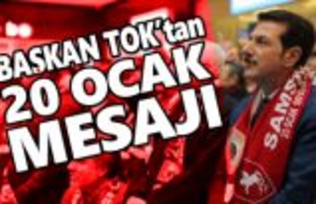 Başkan Tok,20 Ocak Türk Sporunun Kara Günü