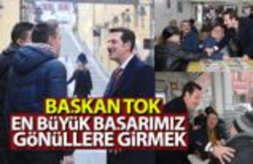 Başkan Tok,Belediyemizin Kapıları Vatandaşımıza Hep Açık