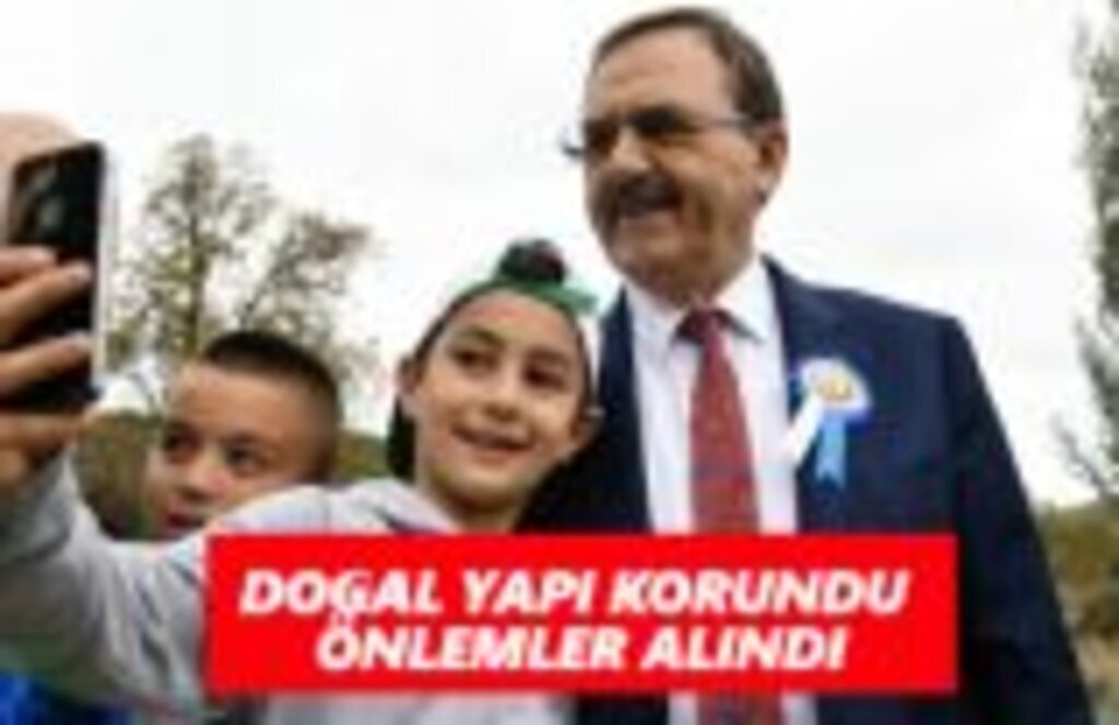 Doğal yapı korundu önlemler alındı