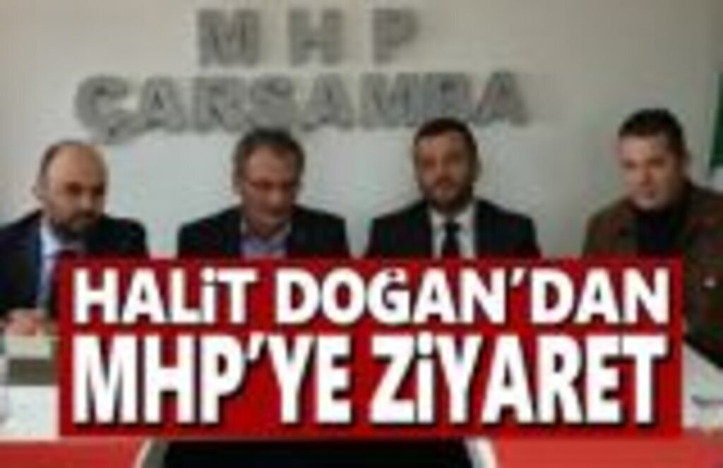 Halit Doğan MHP’yi ziyaret etti