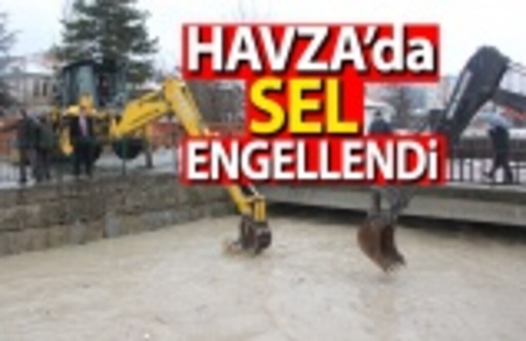 Havza'da Sel Ucuz Atlatıldı