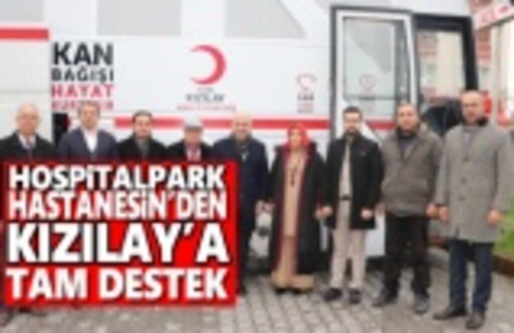 Hospitalpark Hastanesi’nden Türk Kızılay’ına Kan Bağışında Tam Destek!