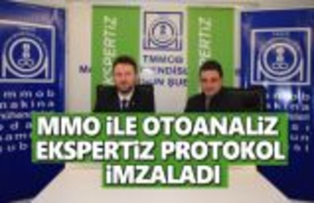 MMO İle Otoanaliz Eskpertiz Protokol imzaladı