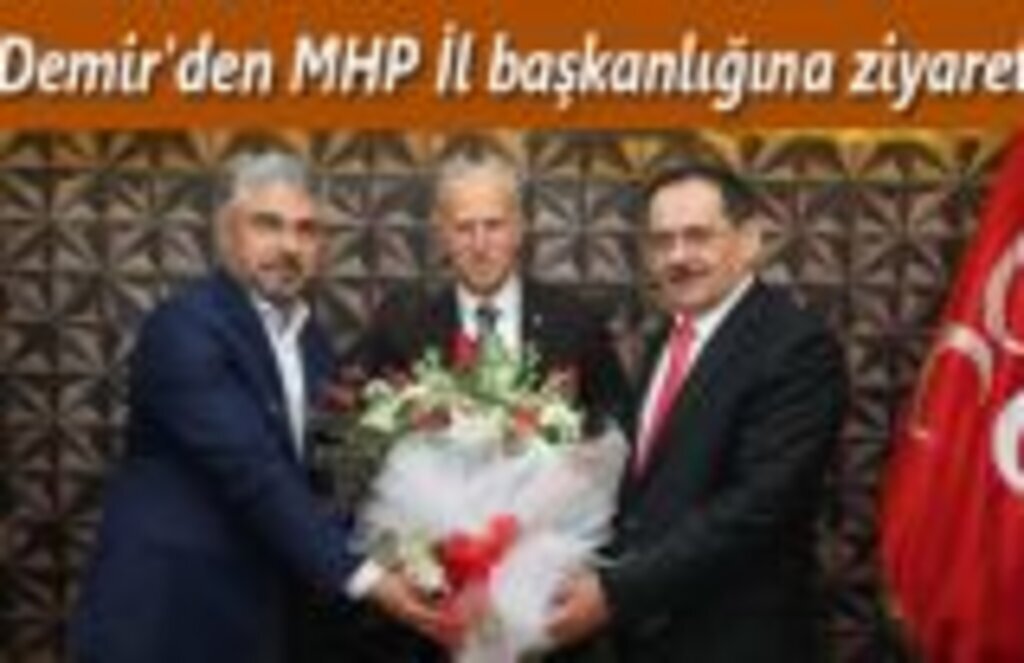 Mustafa Demir MHP'de konuştu; Cumhur İttifakı başarıya ulaşacaktır