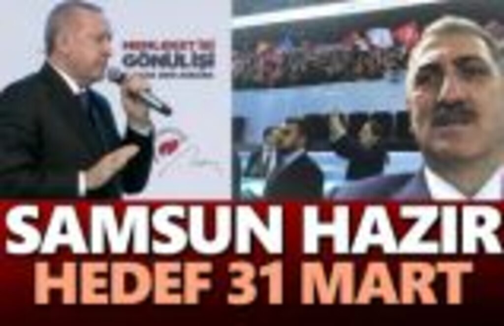 Samsun'dan Reisine hep destek tam destek