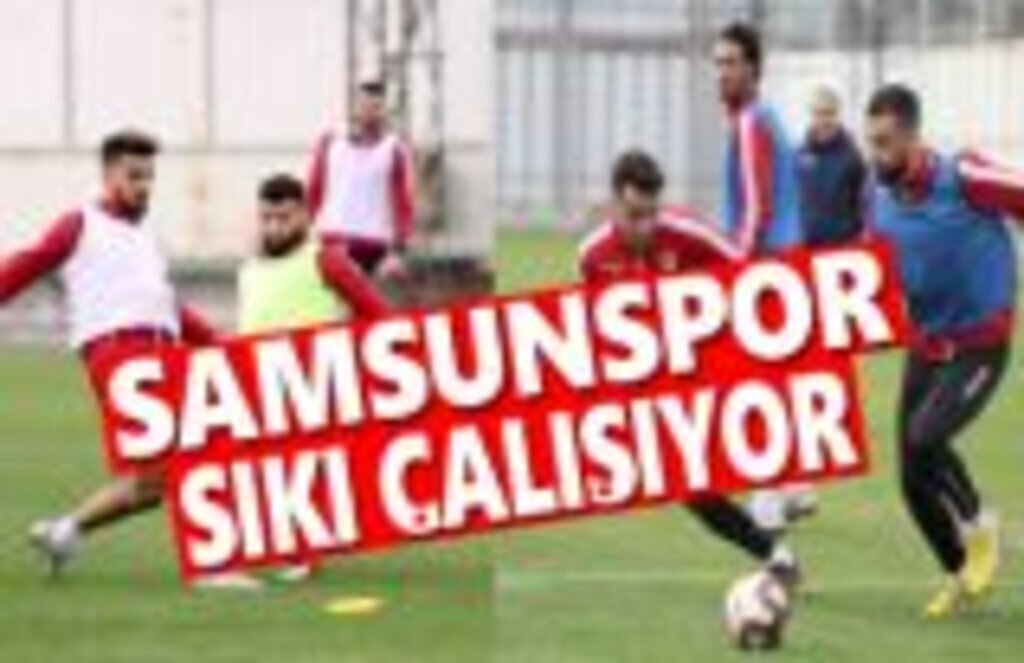 Samsunpor taktik çalıştı