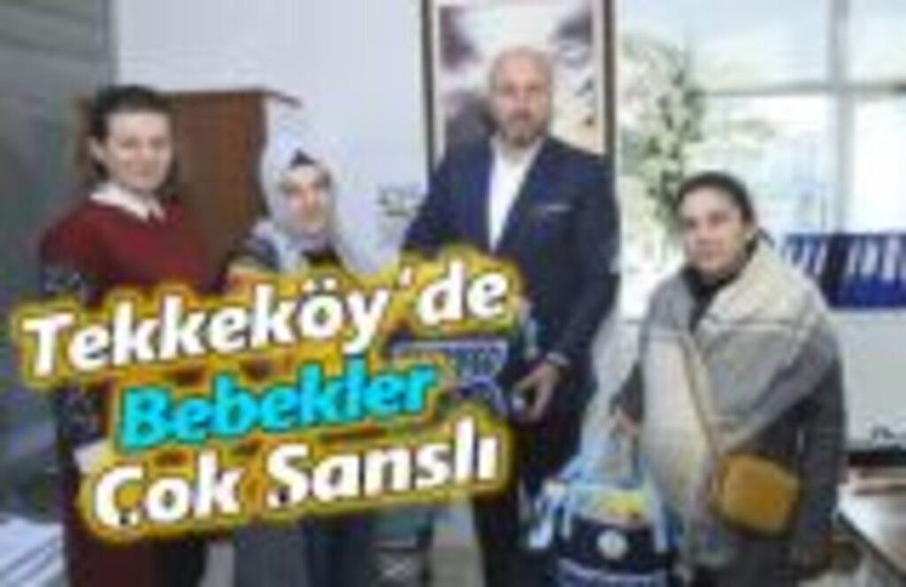 Tekkeköy Belediyesinden Yeni Doğan Bebeklere Bebek Seti