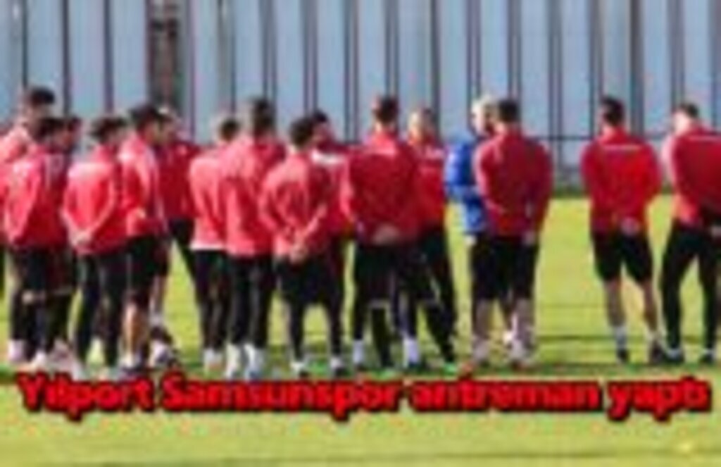 Yılport Samsunspor antrenmanını yaptı
