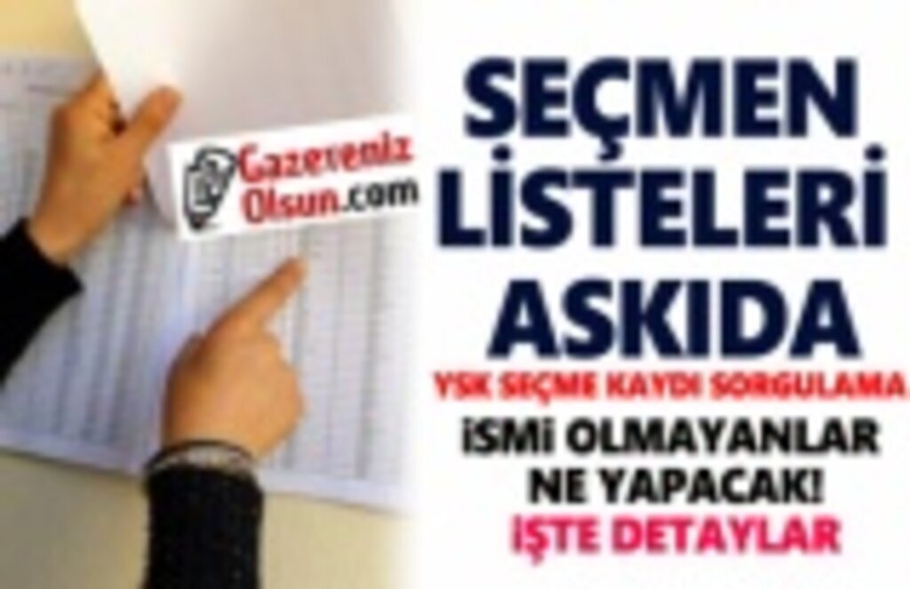 Yüksek Seçim Kurulu'ndan Mahalli İdareler Genel Seçimi Hakkında önemli bilgilendirme