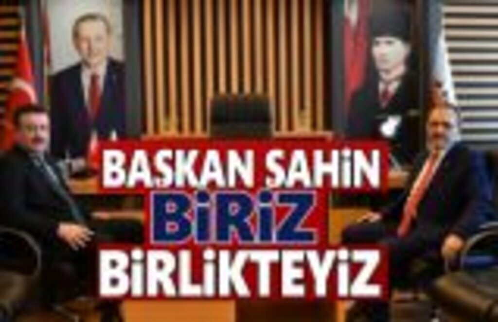 Zihni Şahin'den İshak Taşçı'ya ziyaret