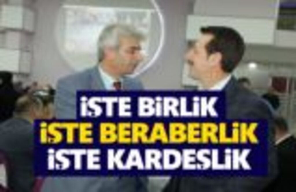 AK Parti ve MHP Derebahçe Sosyal Tesislerinde Buluştu