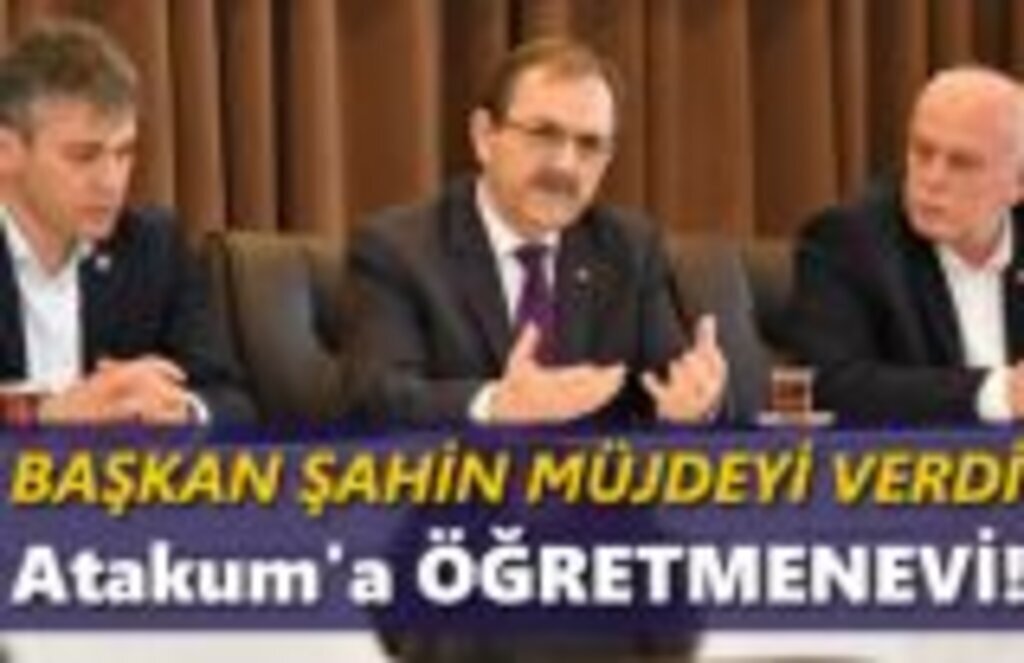 Atakum ilçesine Öğretmenevi yapılacak!