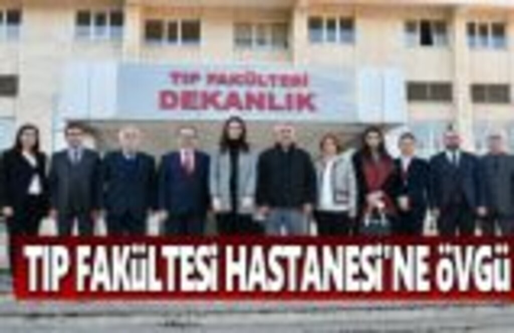 Başkan Şahin ve Çiğdem Karaaslan Tıp Fakültesi Hastanesi'nde