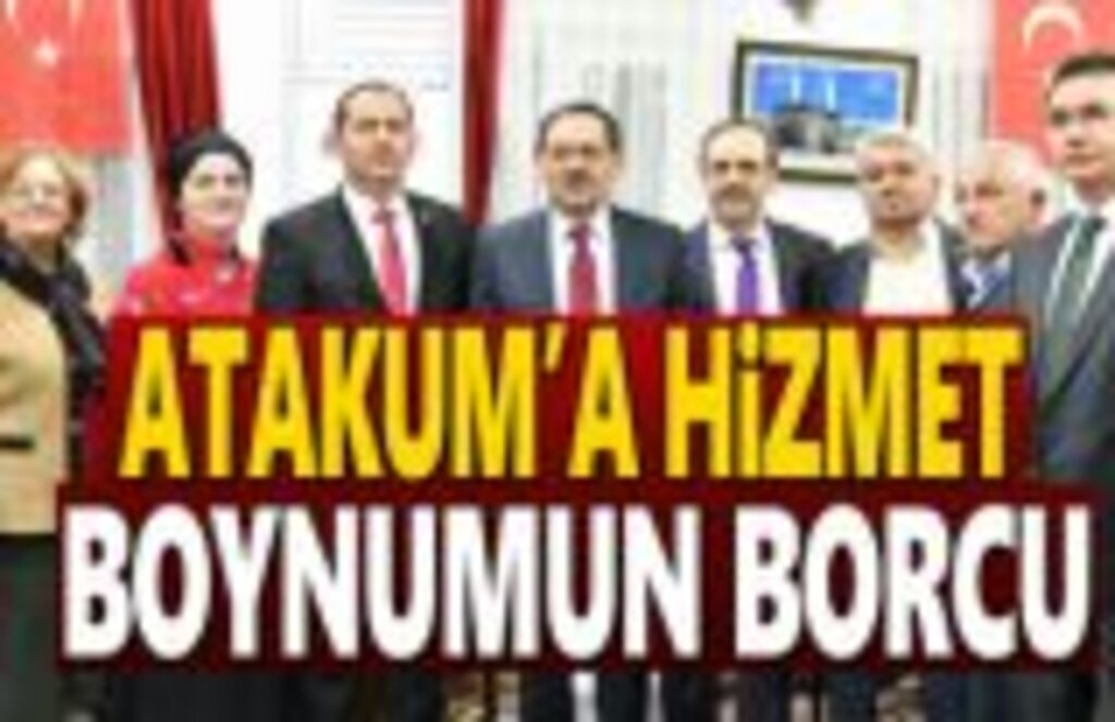 Başkan Zihni Şahin'e Köy Konağı'nda sevgi seli