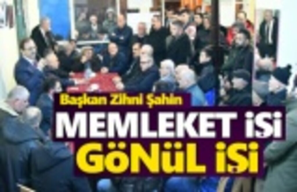 Başkan Zihni Şahin, Taflan Mahallesi'nde halkla buluştu