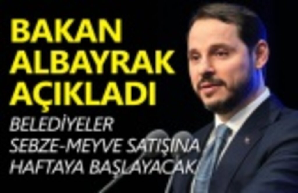 Belediyeler sebze-meyve satışı yapacak! Tanzim satış Merkezleri geliyor!