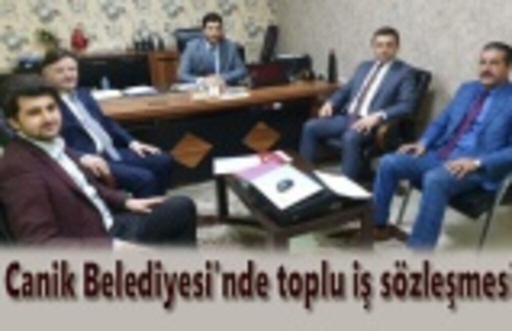 Canik Belediyesi'nde işçilerin yüzünü güldüren imza!