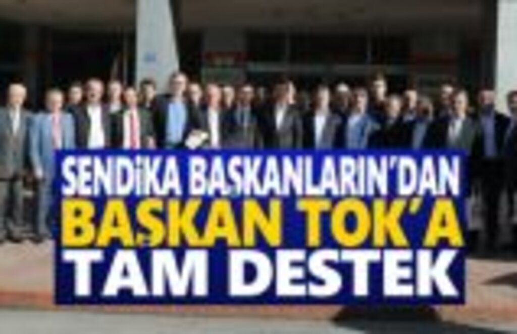 Cumhur İttifakı Adayı Başkan Tok’a Destek Ziyareti