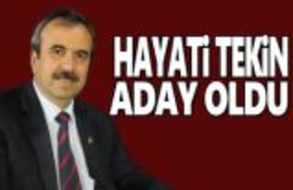 Hayati Tekin, Samsun Büyükşehir Belediye Başkan Adayı oldu