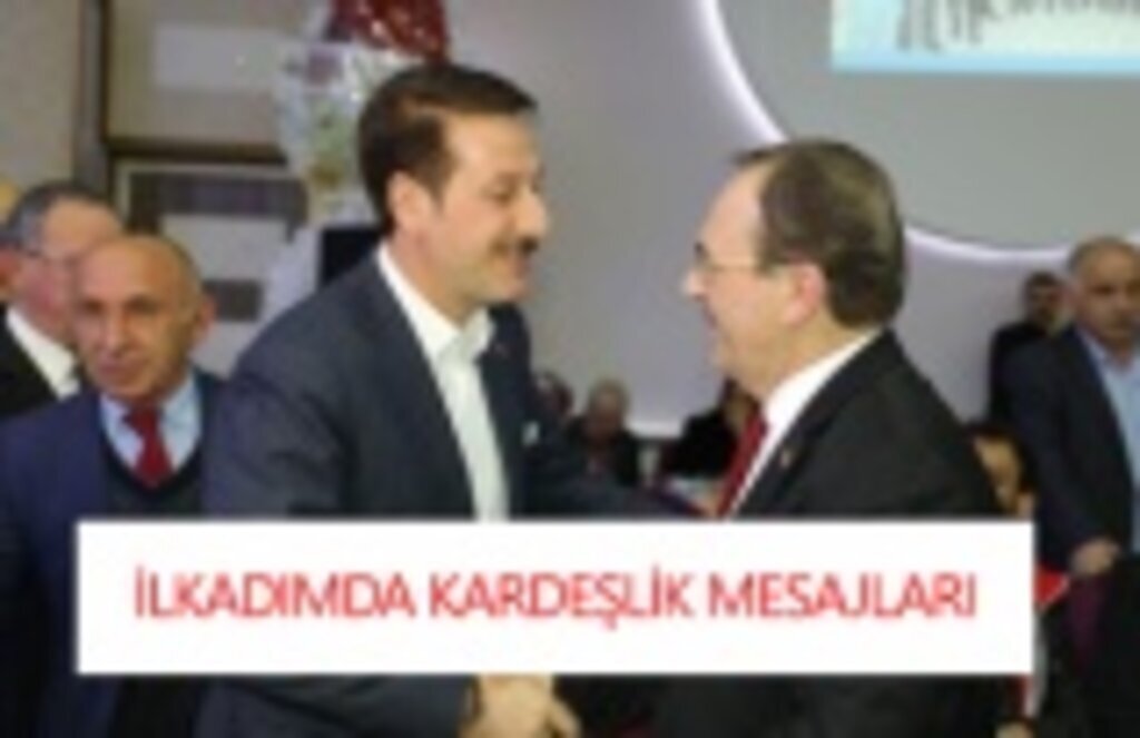 İlkadımda kardeşlik mesajları