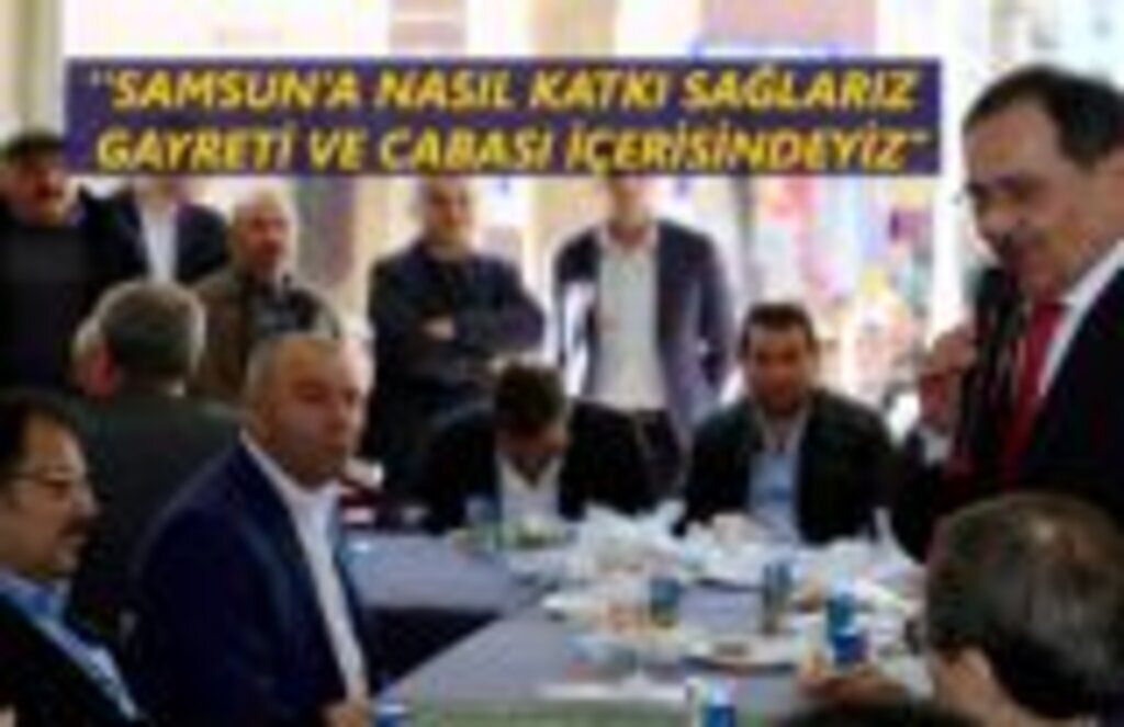 Mustafa Demir'den Samsun için büyük proje