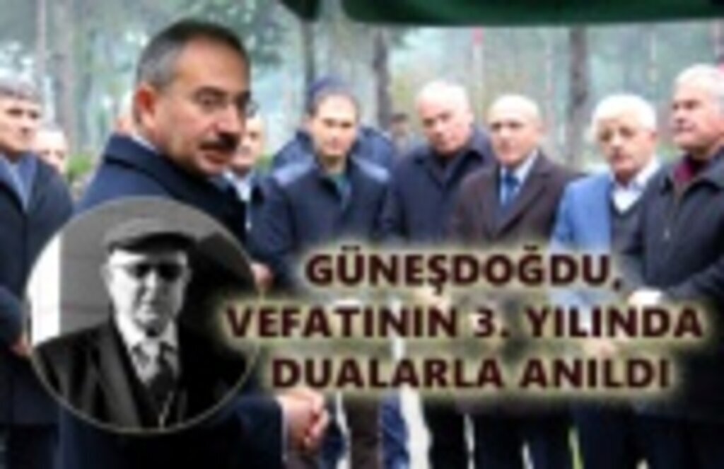 Mustafa Kemal Güneşdoğdu mezarı başında anıldı